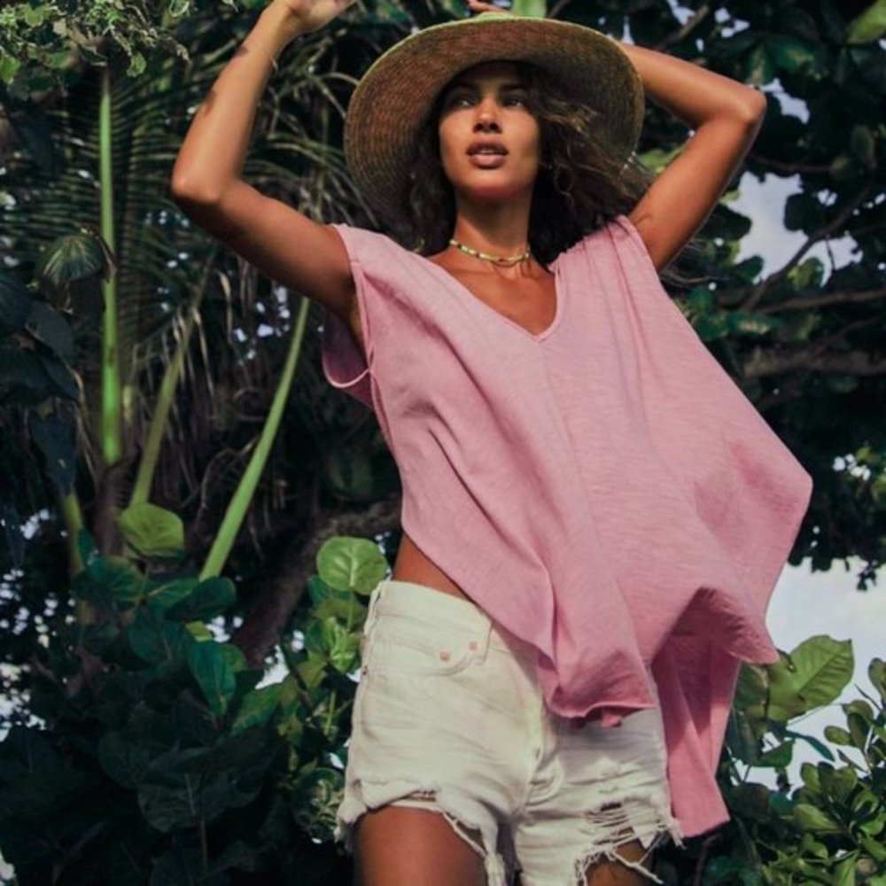 Free People Loving Good Vibrations Cutoffs